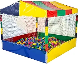 Piscina de Bolinhas 1,50m Infantil Com 1000 Bolinhas Multicoloridas Premium