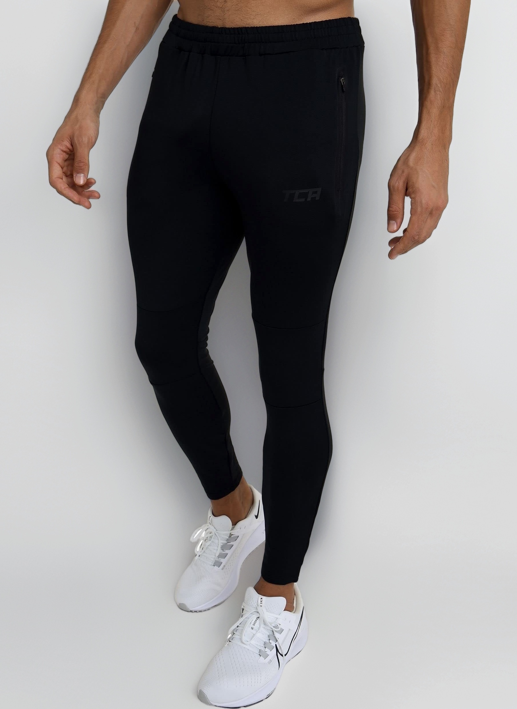 Rapid Tracksuit Bottoms Men Gym Trousers Running Joggers for Men Jogging Bottoms with Zip Pockets