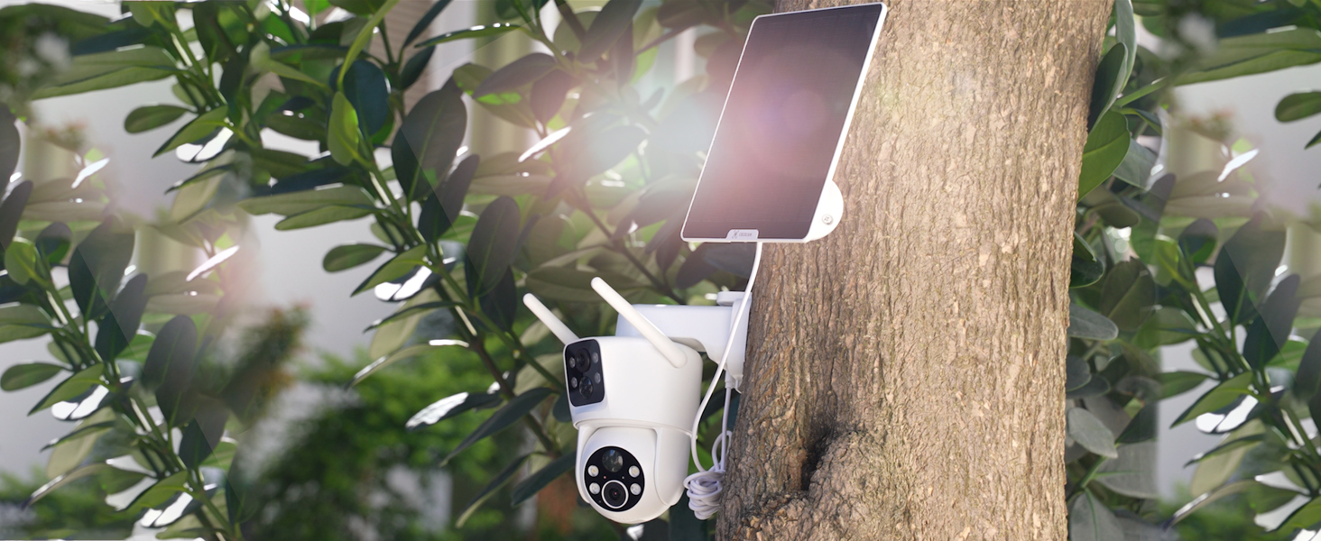 Imou 2K Telecamera Wi-Fi Esterno Senza Fili con Batteria 15000mAh