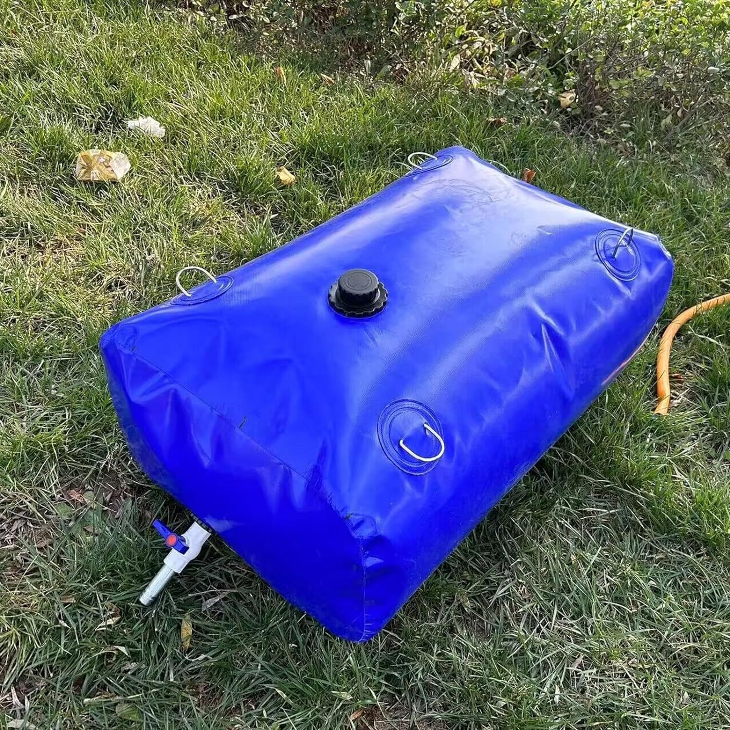 AviiSo Recipiente de Agua Plegable, El Tanque de vejiga de Agua portátil, Resistencia agrícola a la sequía y prevención de Incendios(Size:2x1x0.5 m/1000 L/263 Gallon)