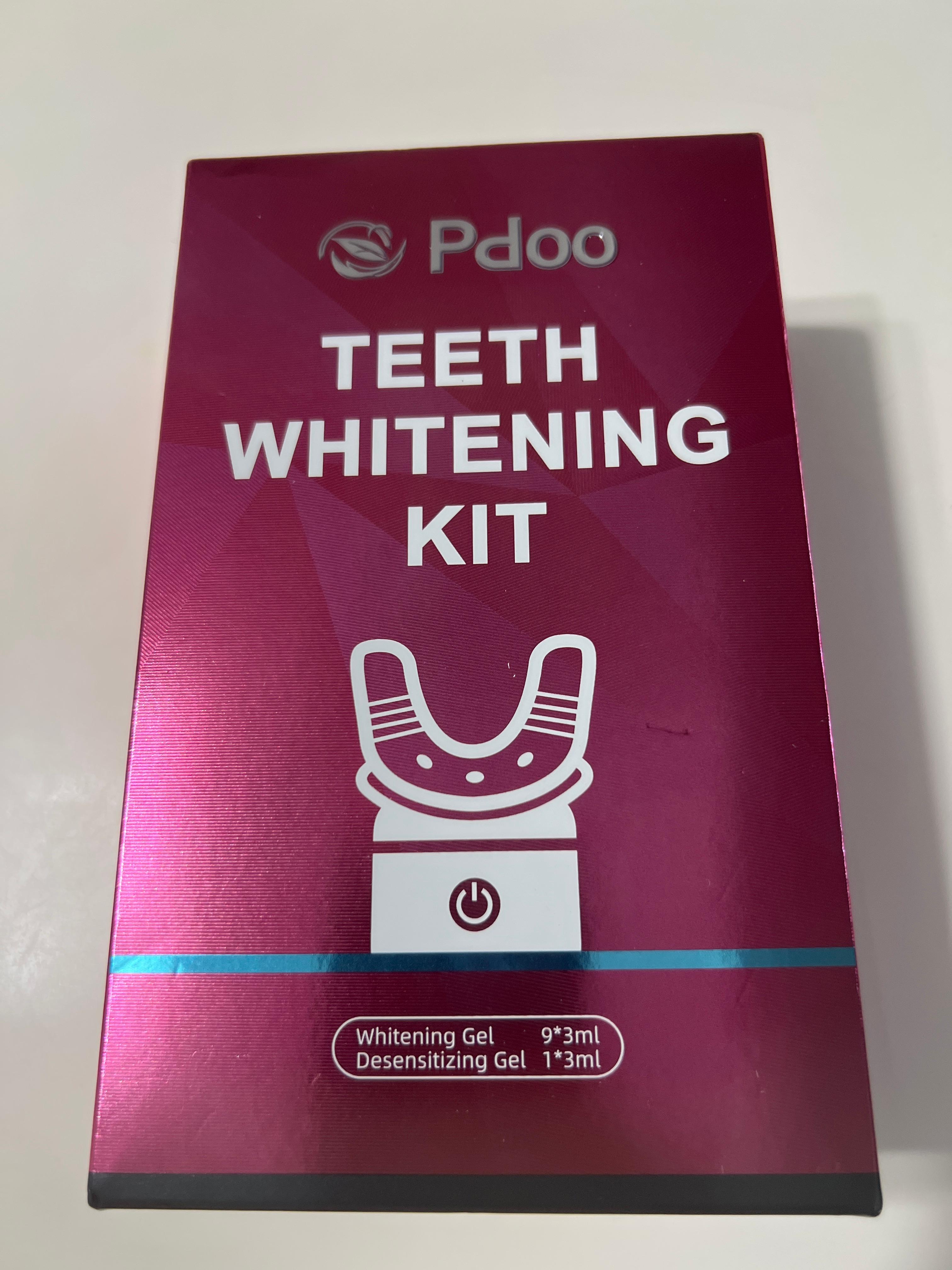 Watch A quick review of the Pdoo Teeth Whitening Kit on Amazon Live