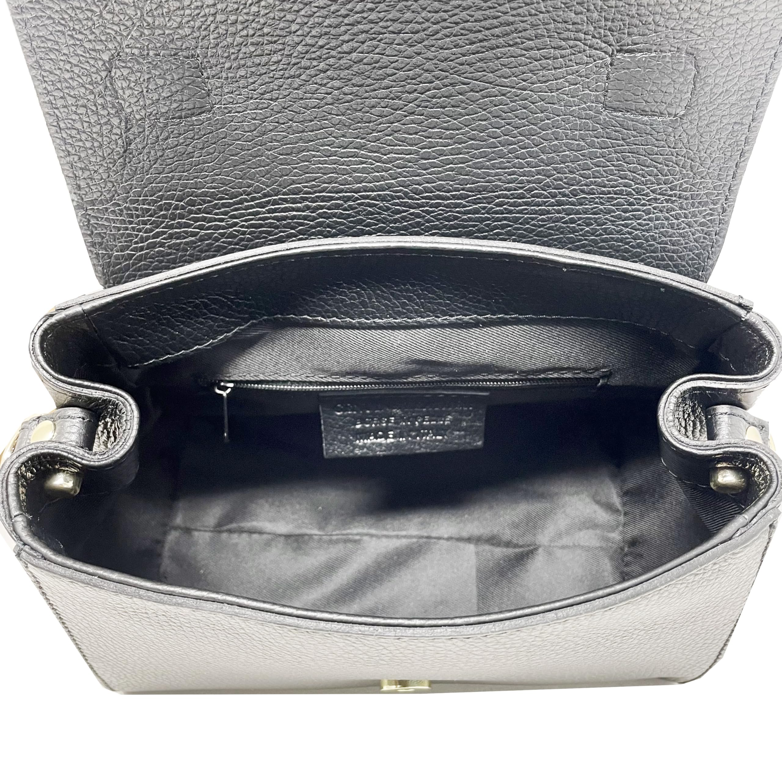 Chicca Borse Borsa a Mano Elegante con Tracolla da Donna in Pelle
