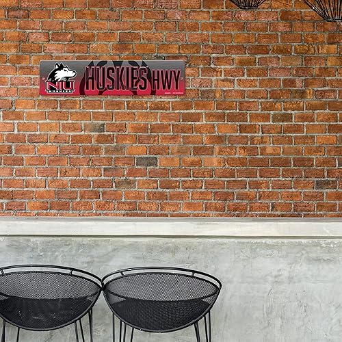 Vista 21 de Rico Industries Letrero de plástico de la NCAA de plástico de 4 x 16 pulgadas Alternativo