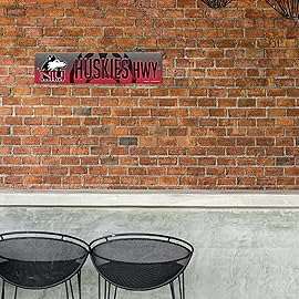 Rico Industries NCAA Rico Industries 16-Inch Plastic Street Sign Dcor, Northern Illinois Huskies