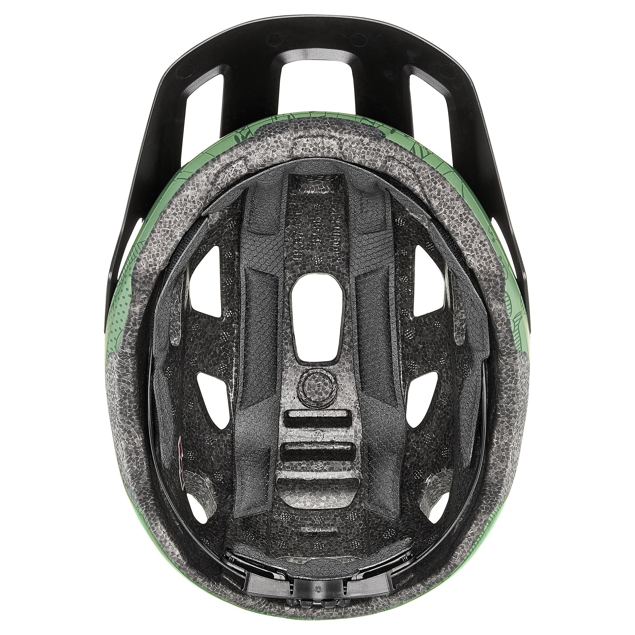 uvex react jr. Casco da bici per bambin - dusk blue altimeter matt/52-56 cm