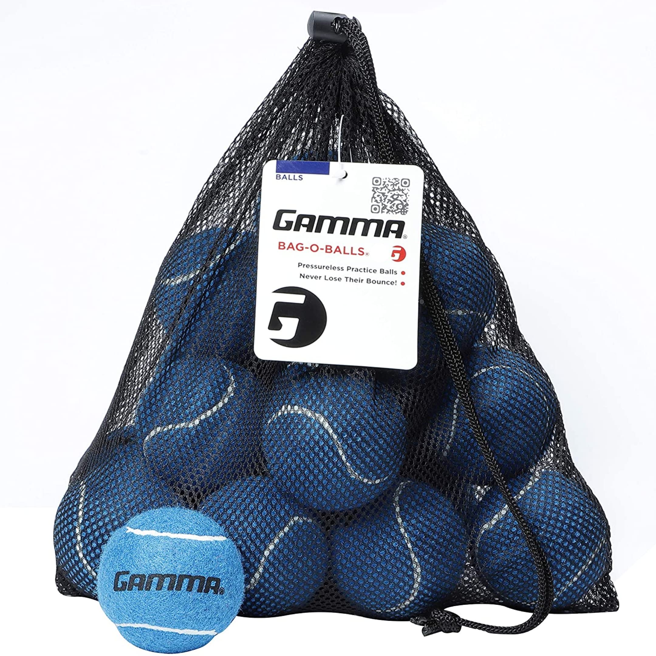 Buy Gamma Bag of Pressureless Tennis Balls 10, 12, 18 or 20 and 75