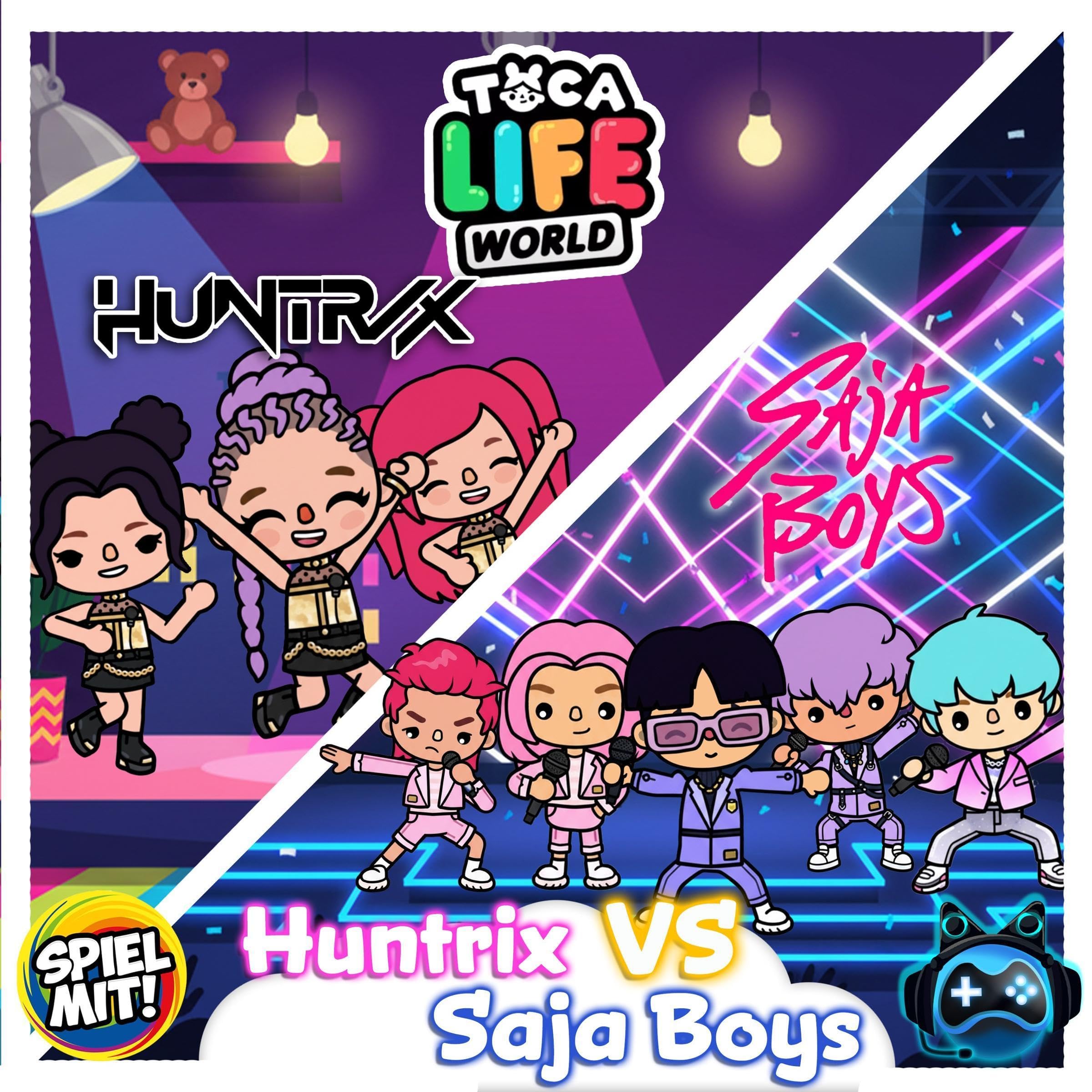 Cover art for Huntrix VS Saja Boys