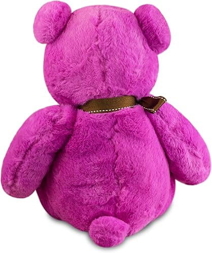 Miniatura 3 de Gitzy Osos de peluche sentados - Animal de peluche colorido para niños - Osos de peluche de 12 pulgadas - (rosa)