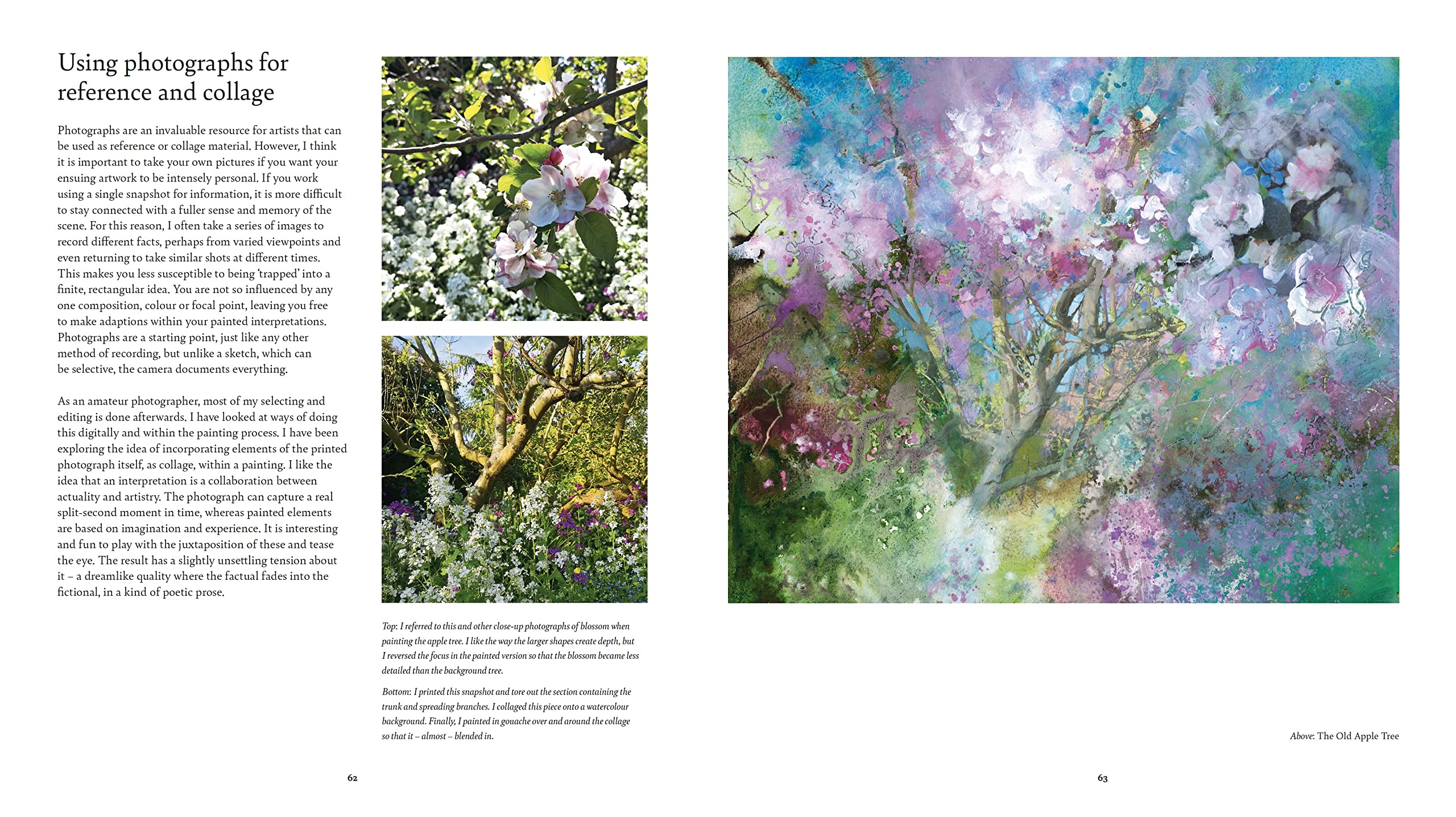 Poetic Woods: Experimental Watercolour and Collage