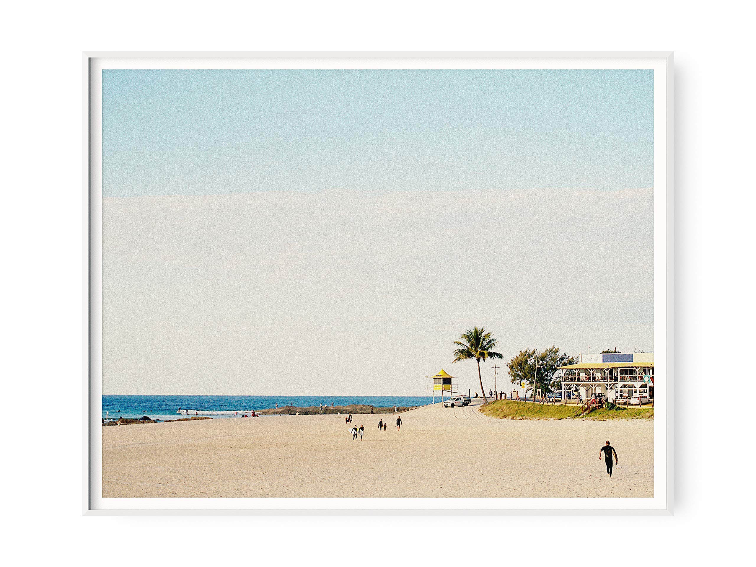 Buy Vintage Beach House Wall Decor Retro Style Tropical Beach Photo
