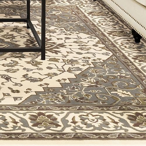 Miniatura 186 de Superior Alfombra de interior, respaldo de yute, alfombras para comedor, cocina, suelos de dormitorio, decoración tradicional del suelo, alfombra