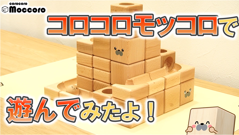 Amazon | コロコロモッコロ スロープトイ 48ブロックセット 日本製 