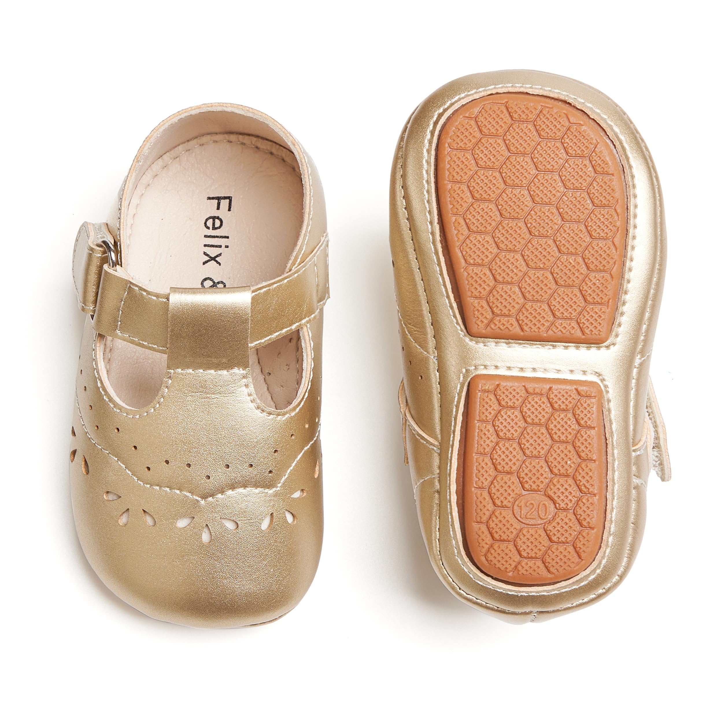 Soft Sole Baby Dress Shoes - Infant Baby Walking Shoes Moccasinss Rubber Sole Crib Shoes