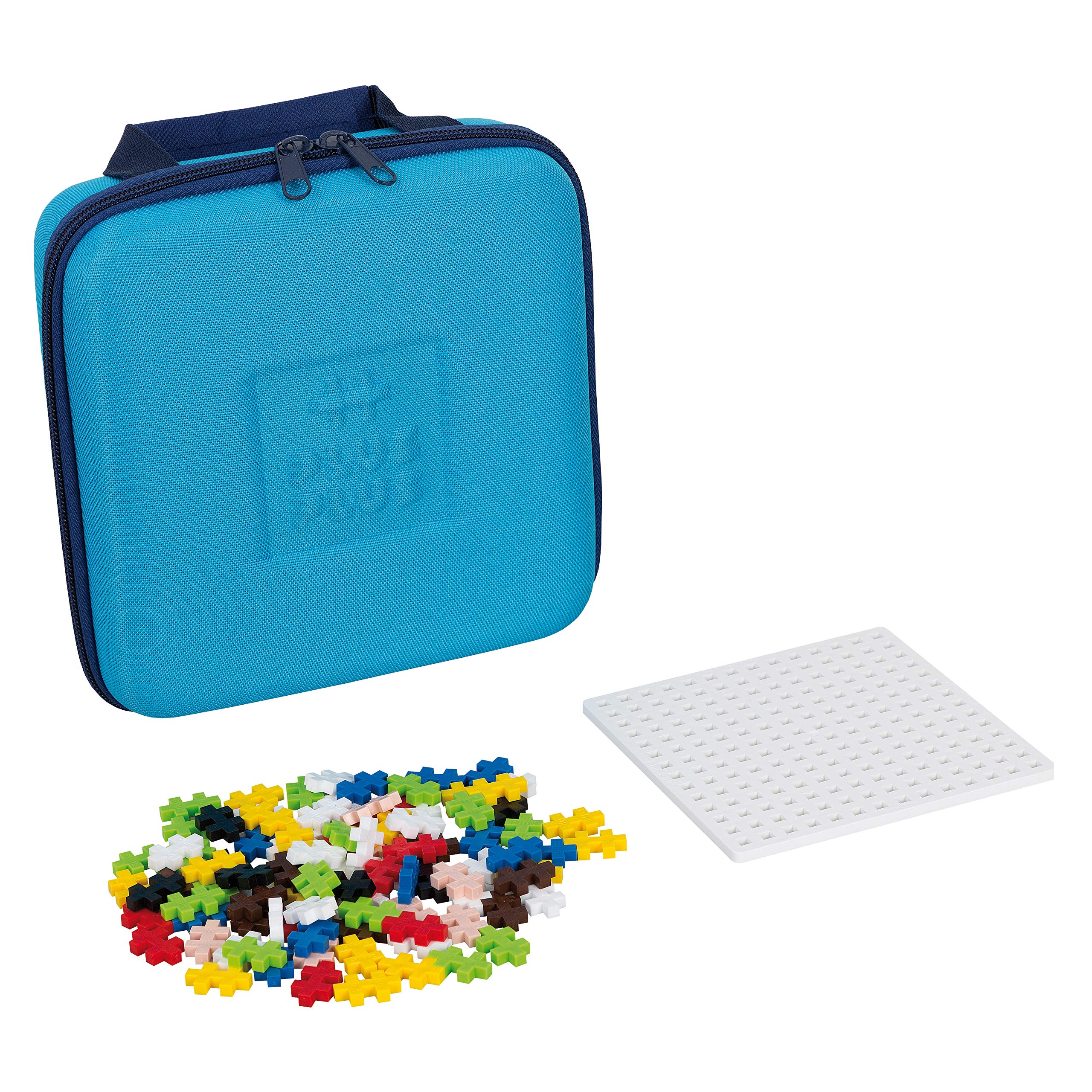 Buy PLUS PLUS Travel Case w/ 100 Pieces, 1 White Baseplate