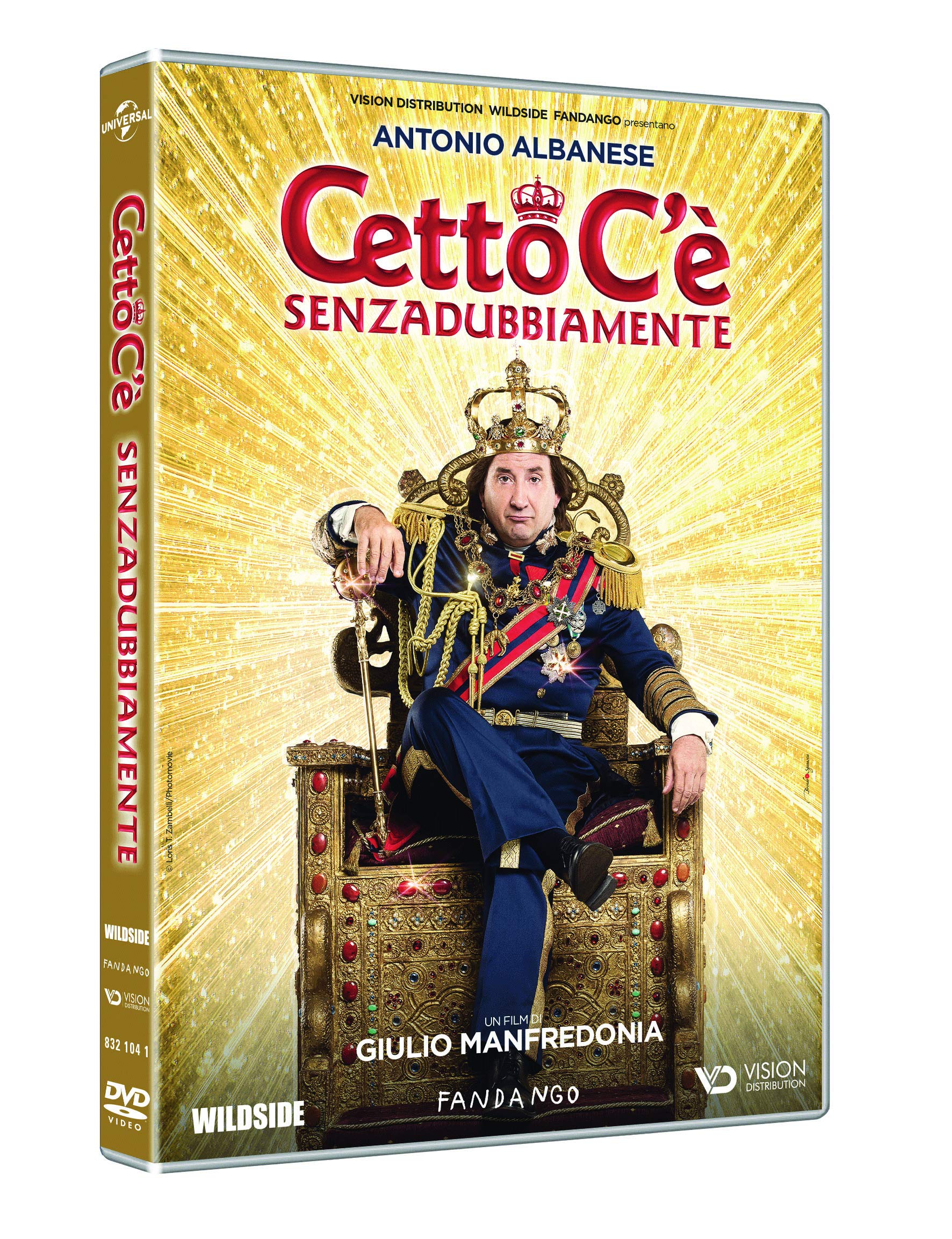 Película en DVD Cetto C'E' Senzadubbiamente para coleccionistas de cine europeo