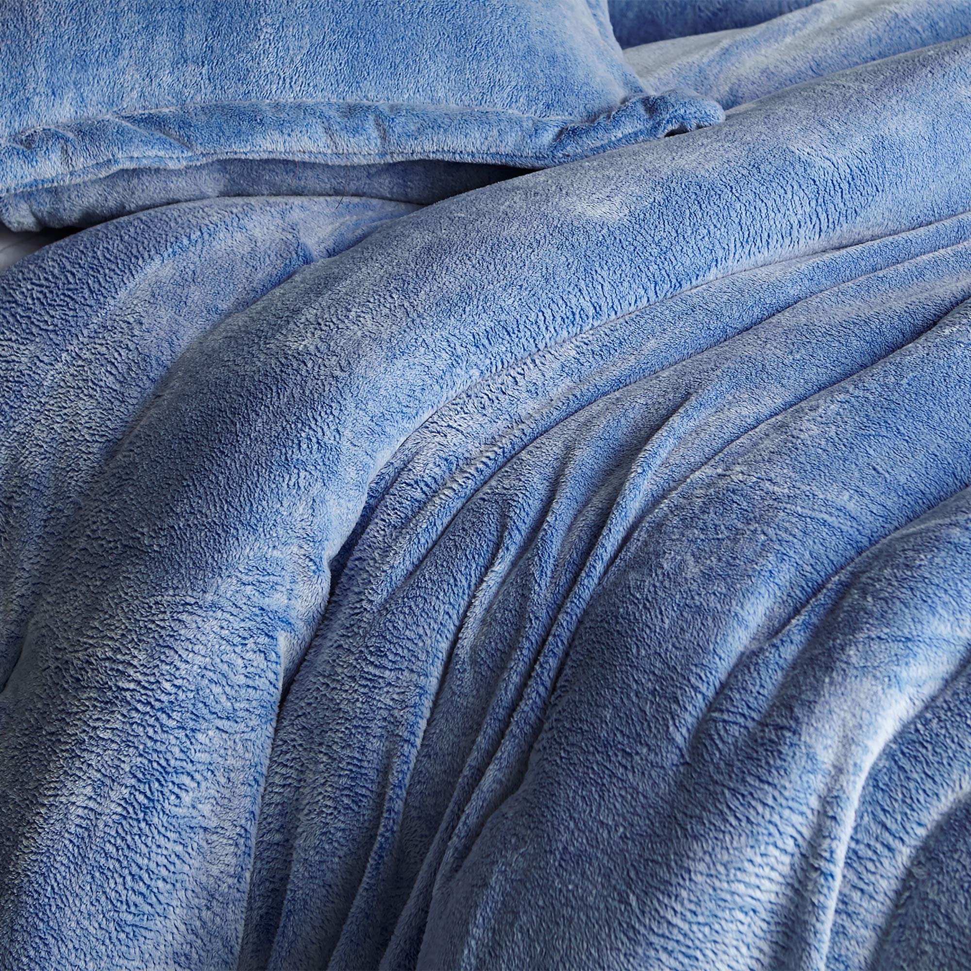 Byourbed Coma Inducer Queen Comforter - Oversized Queen XL - Frosted - Pacific Blue