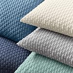 Kevin Textile 12x24 Inch Pillow Cover 1 Pack Boho Decorative Soft Striped Corduroy Lumbar Farmhouse Solid Color Accent Rectangle Cushion Case for Living Room Couch Sofa Bed, Cream White