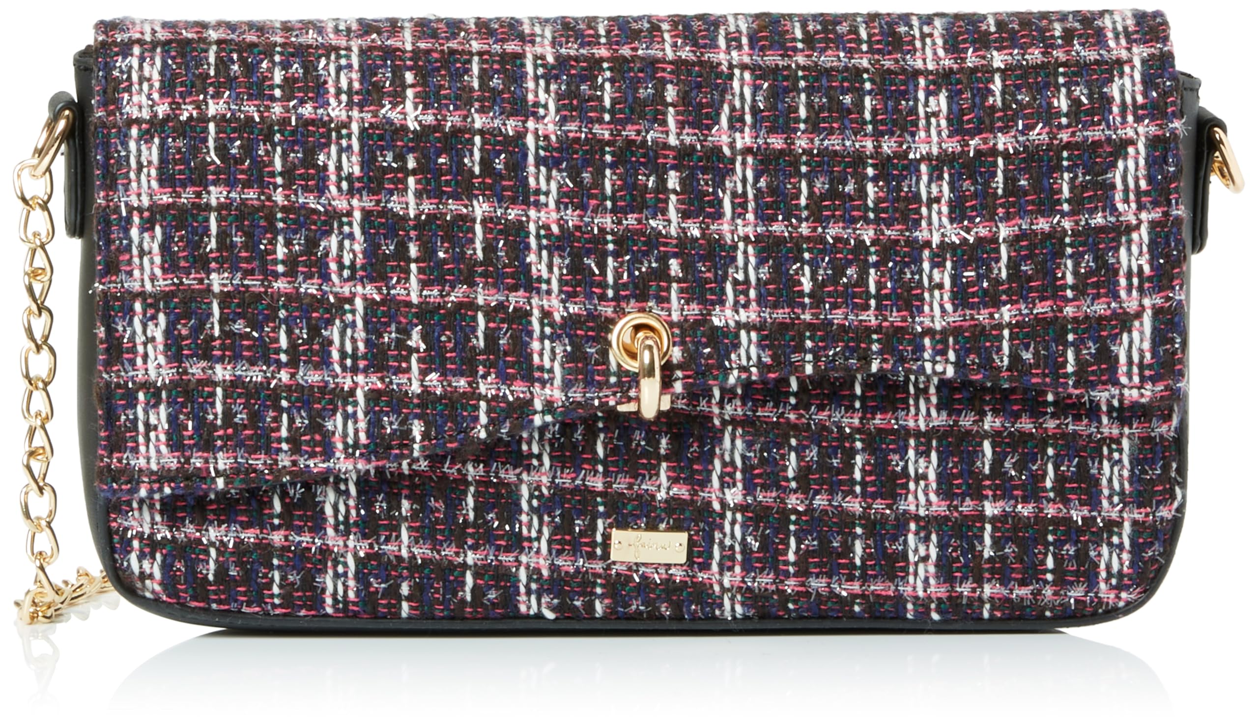 NAEMI Women's Clutch/Evening Bag, Pink Multicoloured, One Size