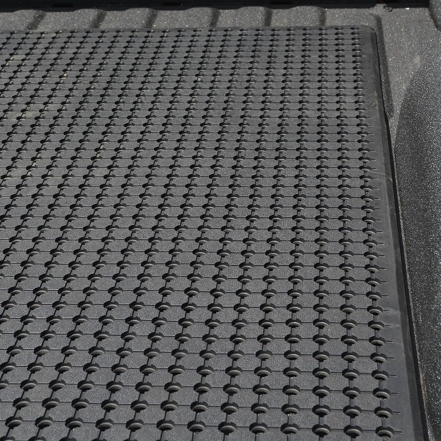 Buffalo Tools TBM46 4Ftx6Ft Truck Bed Mat, Black