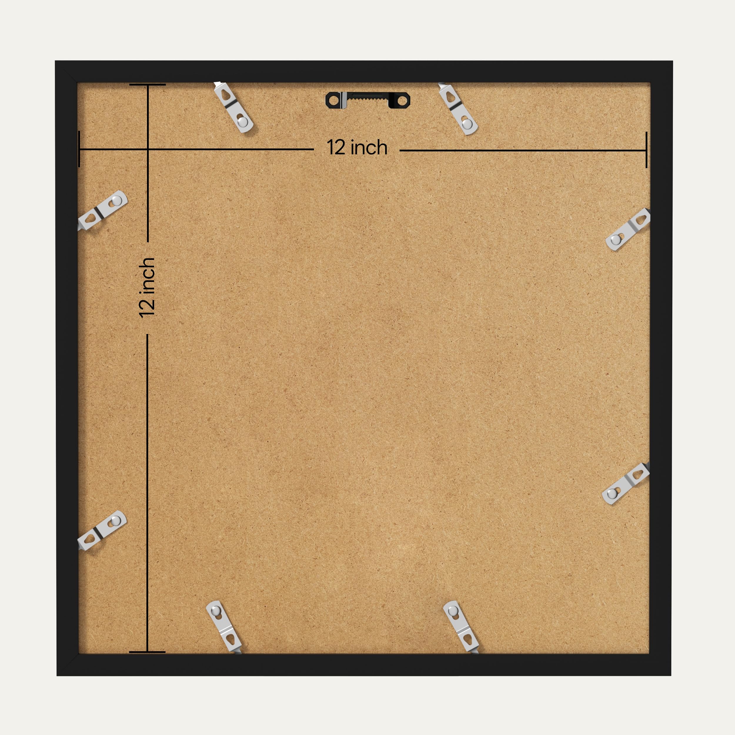 Amazon.com - eletecpro 12x12 Picture Frame, Matted to 8x8 Photo or