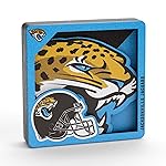 YouTheFan NFL Jacksonville Jaguars 3D Logo Series Magnets