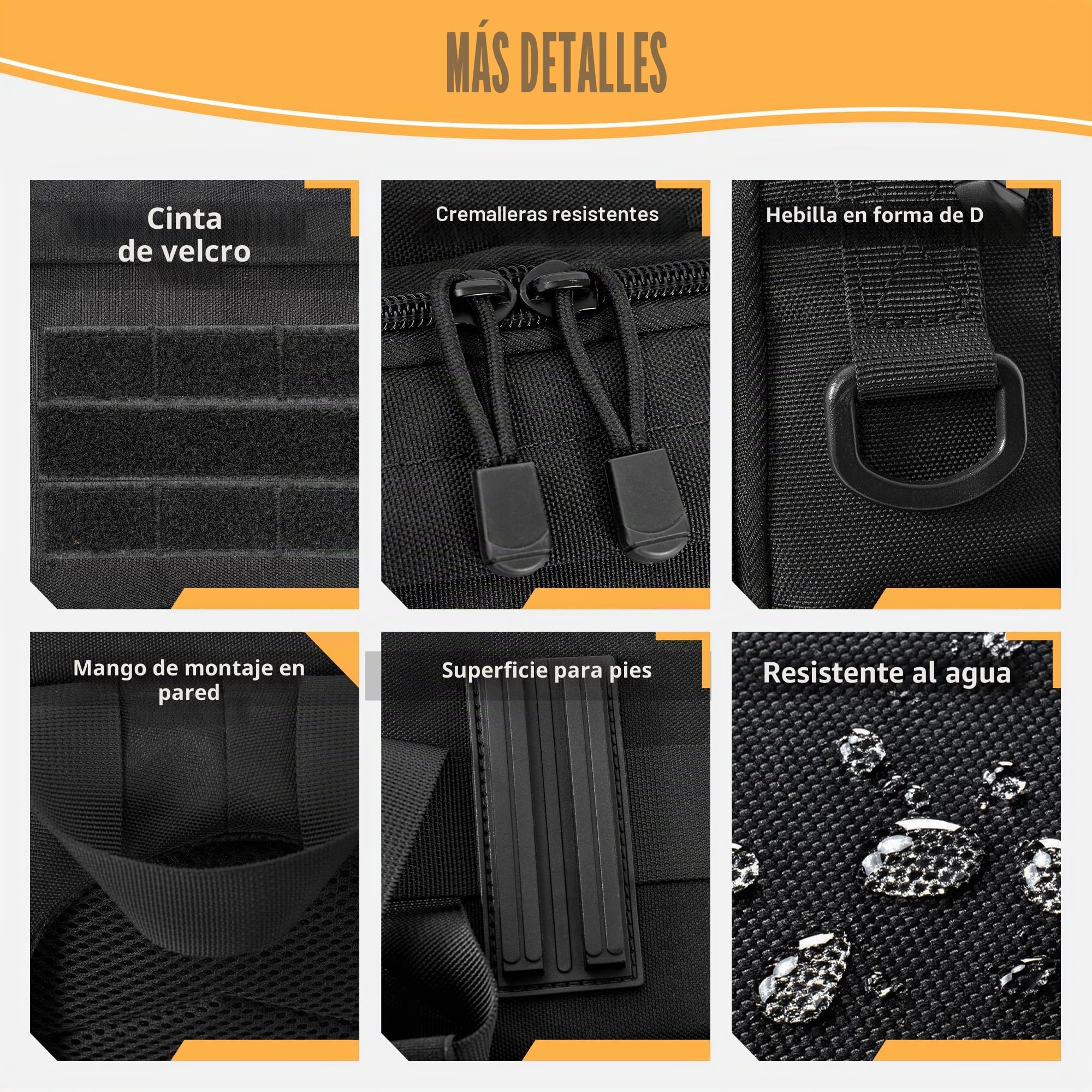 Mochila para cámara con compartimento para laptop de 15.6 pulgadas, bolsa impermeable para cámara, bolsa de fotografía DSLR/SLR duradera compatible con drones Canon, Nikon, DJI, inserto acolchado