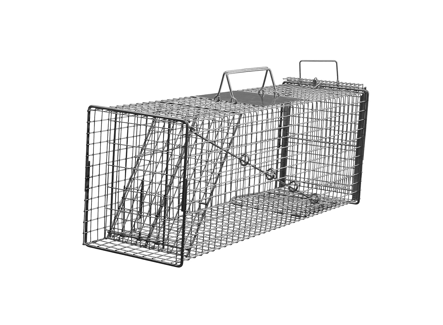 Northern Industries TNR Humane Cat Trap with Rear Sliding Access Door and Trap Door