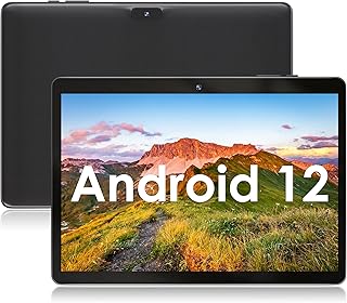 SGIN 10 inch Android Tablet with Quad-Core Processor, 2GB RAM 32GB ROM, FHD 1280 * 800 IPS，2+5MP Dual Camera, 5000mAh, WiFi, Bluetooth（Black
