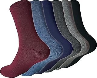 6 Pares Calcetines termicos mujer, Calcetines invierno mujer, Calcetines gordos mujer y Calcetines mujer invierno de Algodón Calientes y Termicos