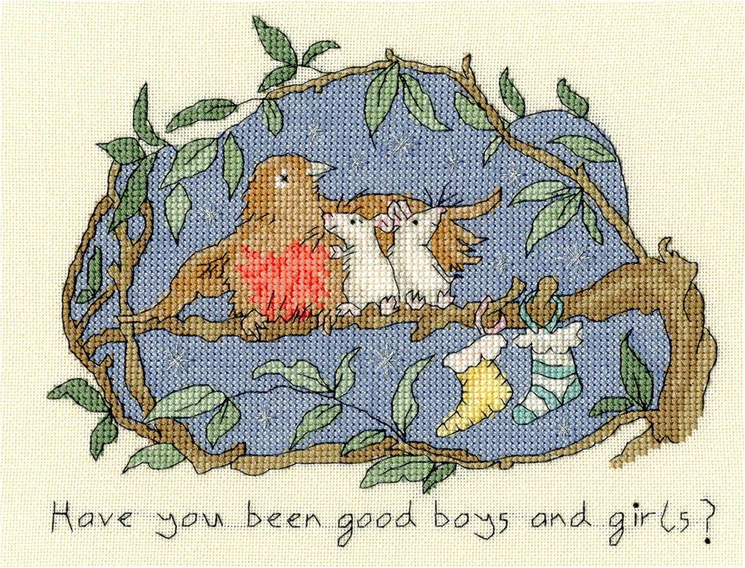 Bothy Threads Have You Been Good? Cross Stitch Kit