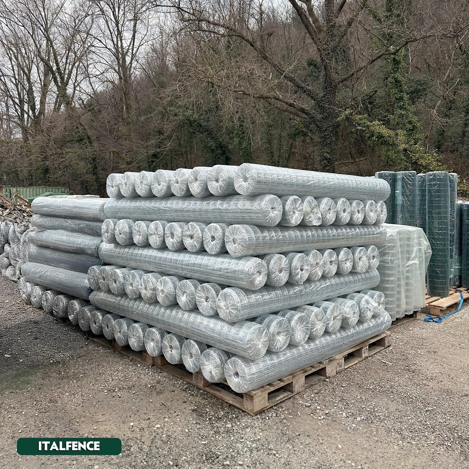 Malla para cercado Ø1,80mm, electrosoldada galvanizada, 25m [125cm]