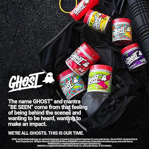 Miniatura 6 de GHOST Legend - Polvo de preentrenamiento, Sonic Cherry Limeade - 30 porciones - Pre-entrenamiento para hombres y mujeres con colina, L-citrulina y