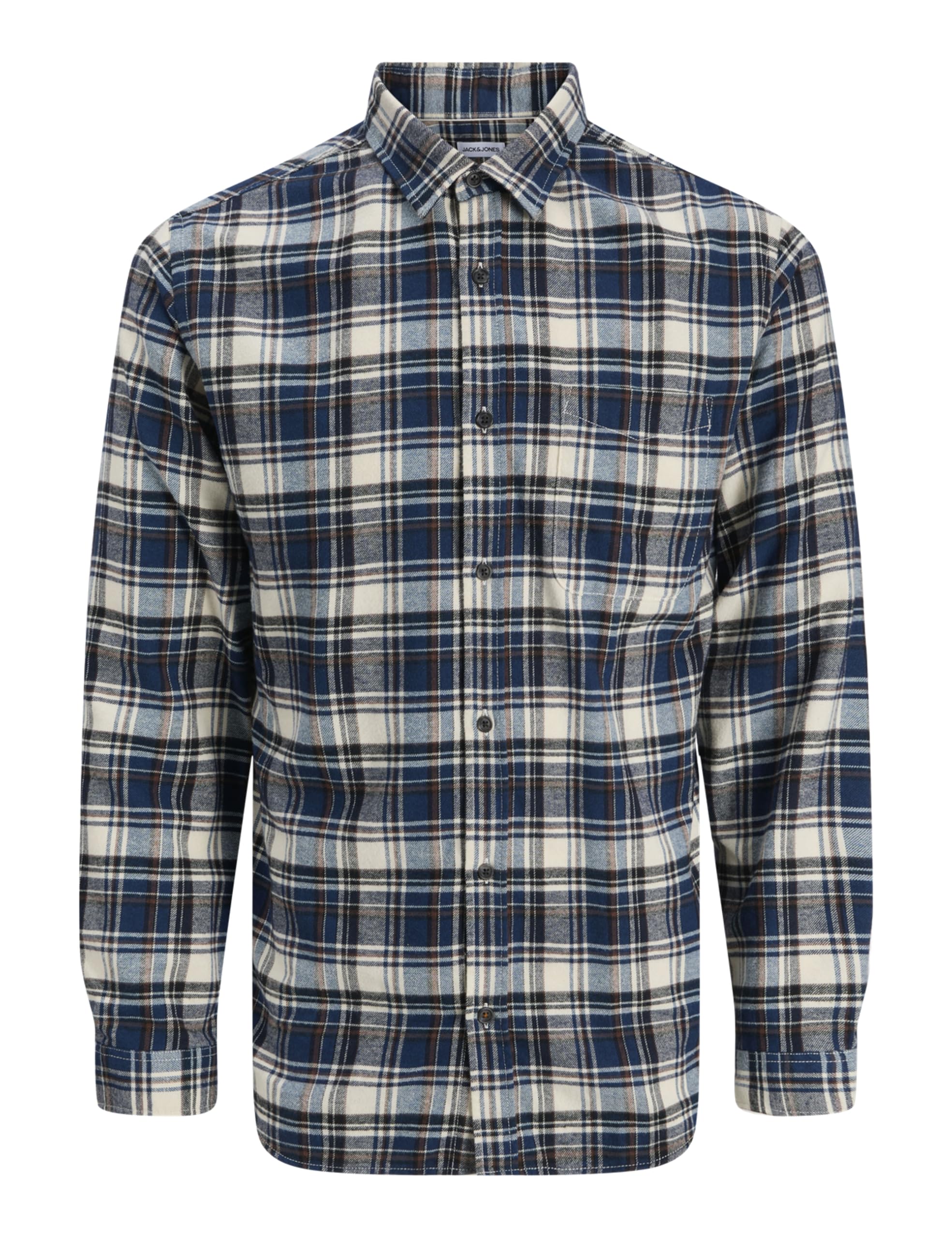 JACK & JONES Herren Jjjames Flannel Shirt Ls Pls