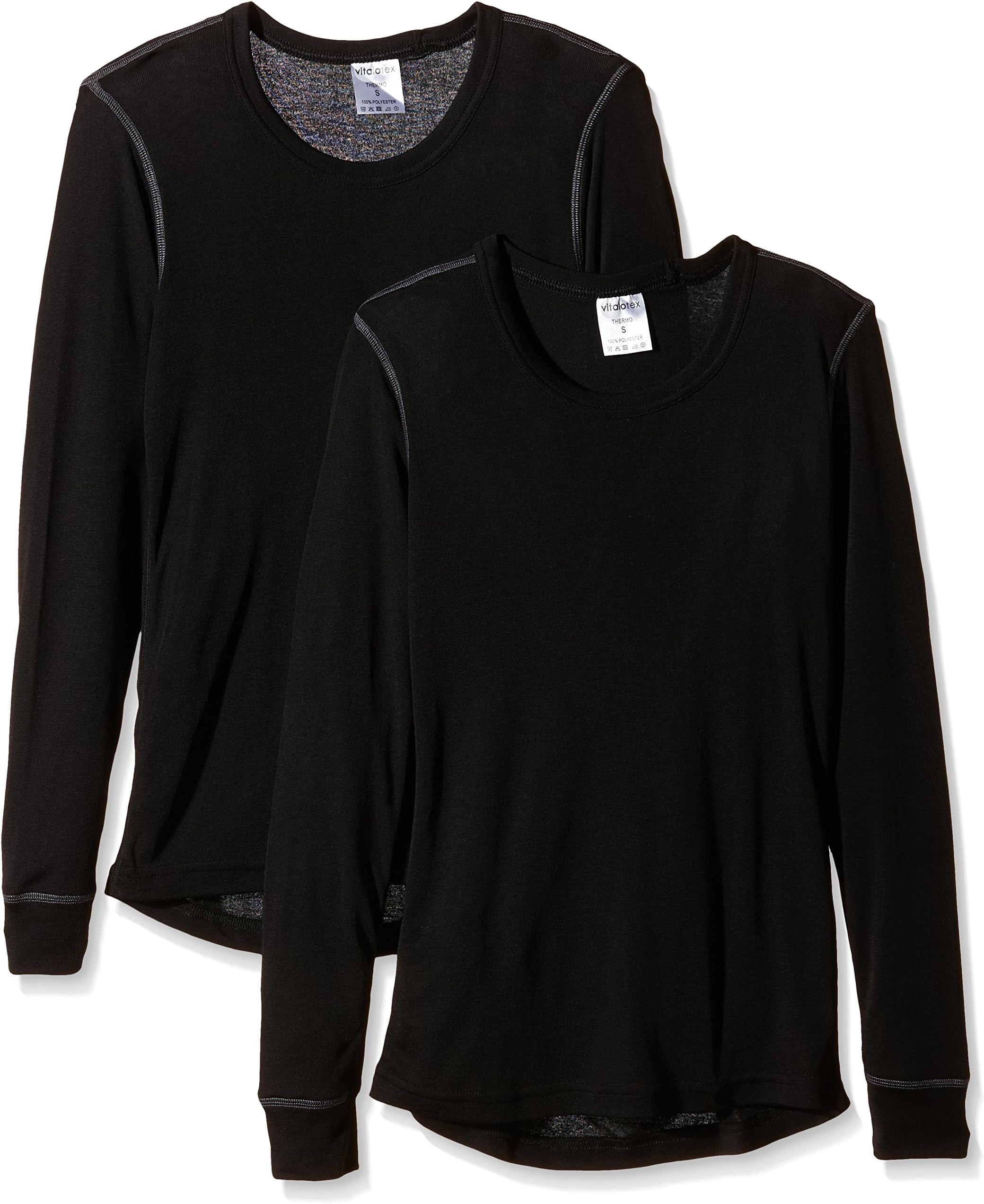 vitalotex Women's Thermal Top - Black - 12