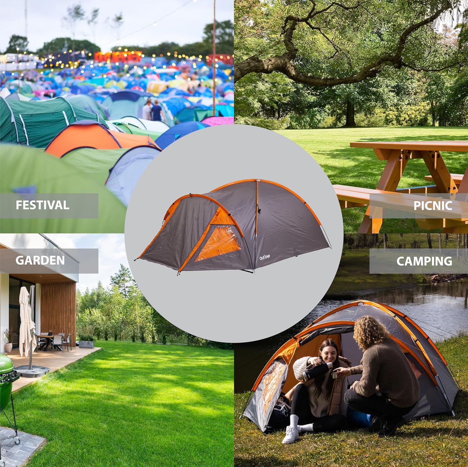 OUTLINER RD-T22-3 3-Person Tent