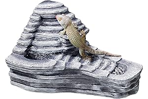 Zilla Pet Reptile Terrarium Waterfall Decor, Large