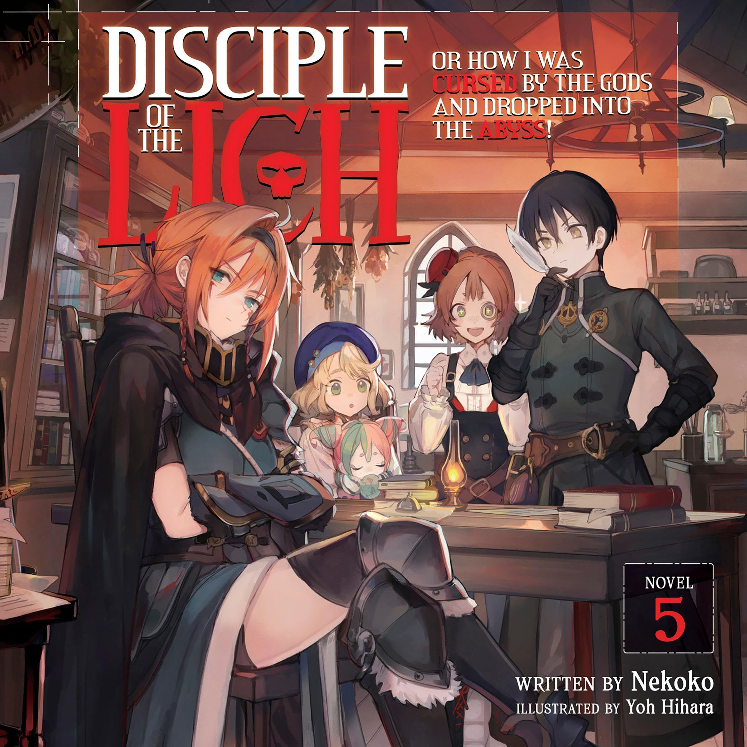 Cover art for Disciple of the Lich: Or How I Was Cursed by the Gods and Dropped into the Abyss!, Vol. 5