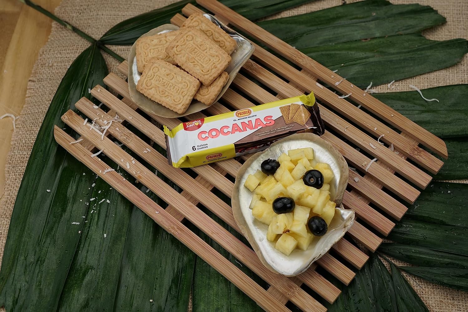 Pozuelo Cocanas Cookies | Coconut Cookies | Fresh & Crunchy | Great Dessert | 5.89 Oz (Pack of 6)