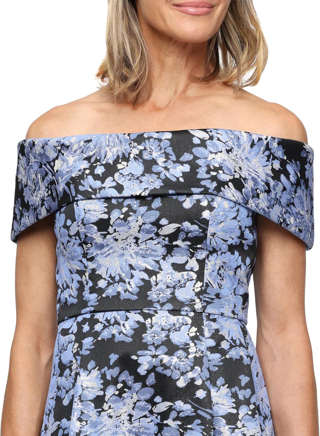 Alex Evenings Womens Formal Long Ballgown Mother of The Bride Dress with Pockets - Image 3