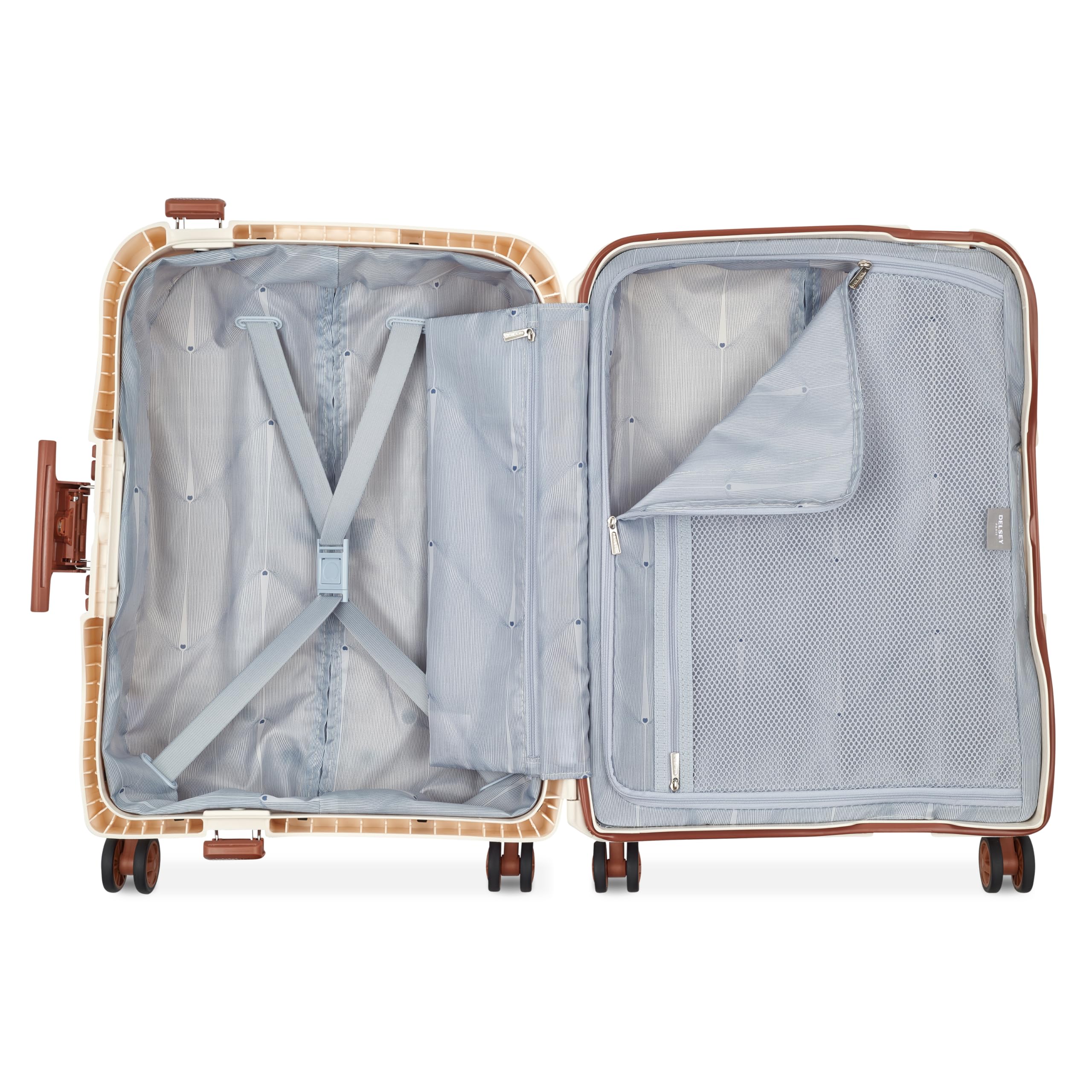 DELSEY Paris - MONCEY MR - Kabinenkoffer - 55cm x 35cm x 25cm - S - Gelb – Ansicht 3