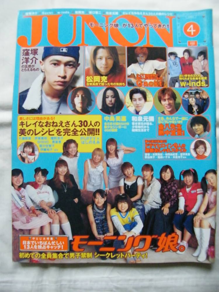 Amazon.co.jp: JUNON (ジュノン） 2002年 04月号 ［雑誌