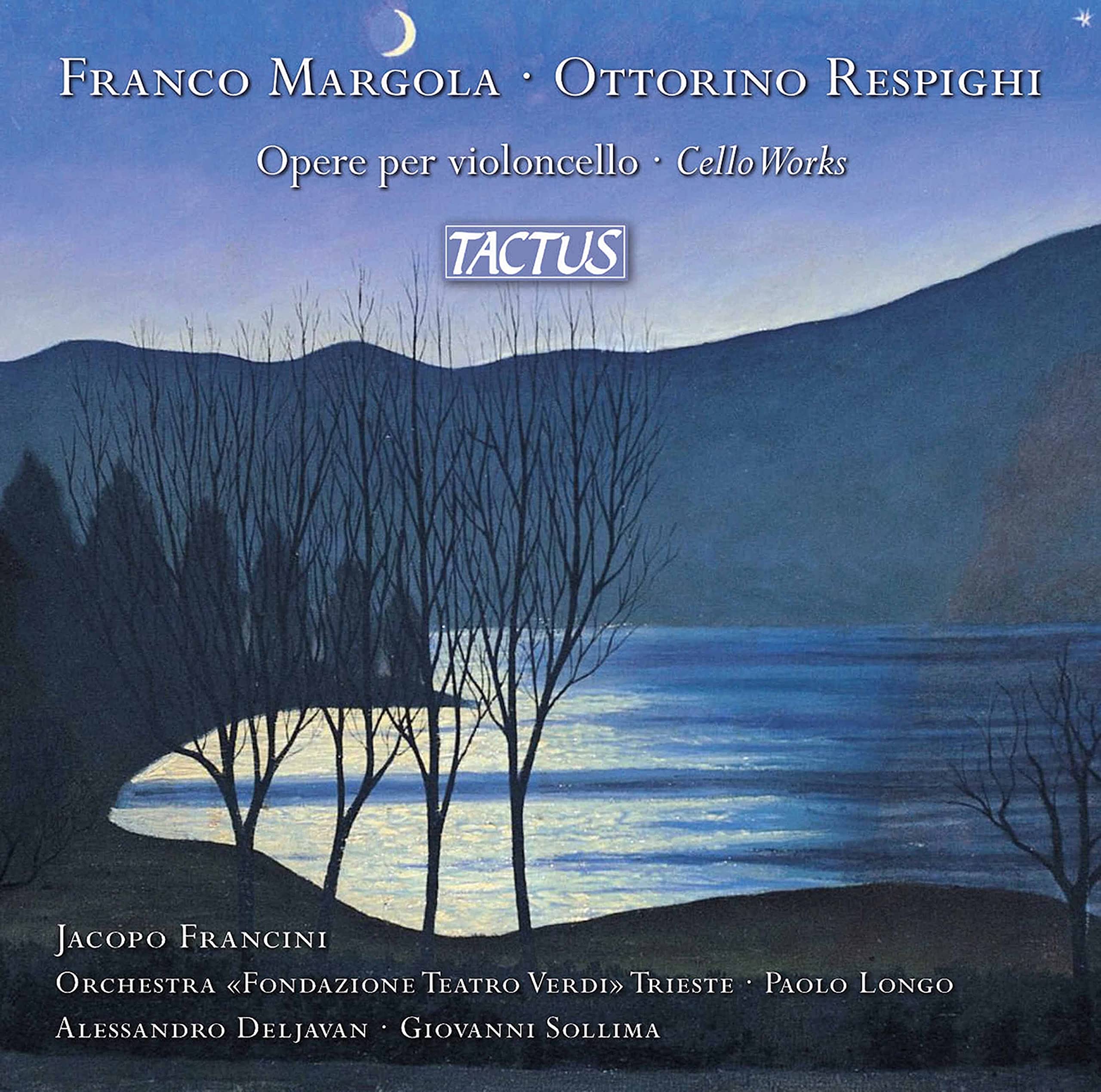Jacopo Francini - Margola / Respighi: Works For Cello