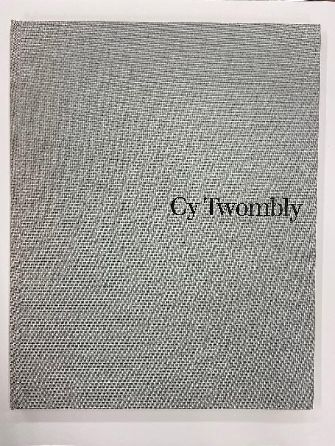 Cy Twombly YARD, Sally 9780901981820 Books