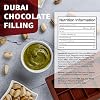 Bulk Dubai Chocolate Bar Filling, 2.5 kg, Dubai Chocolate Bar Kit Mixture, Pistachio-Based Paste for Breakfasts, Desserts & Treats