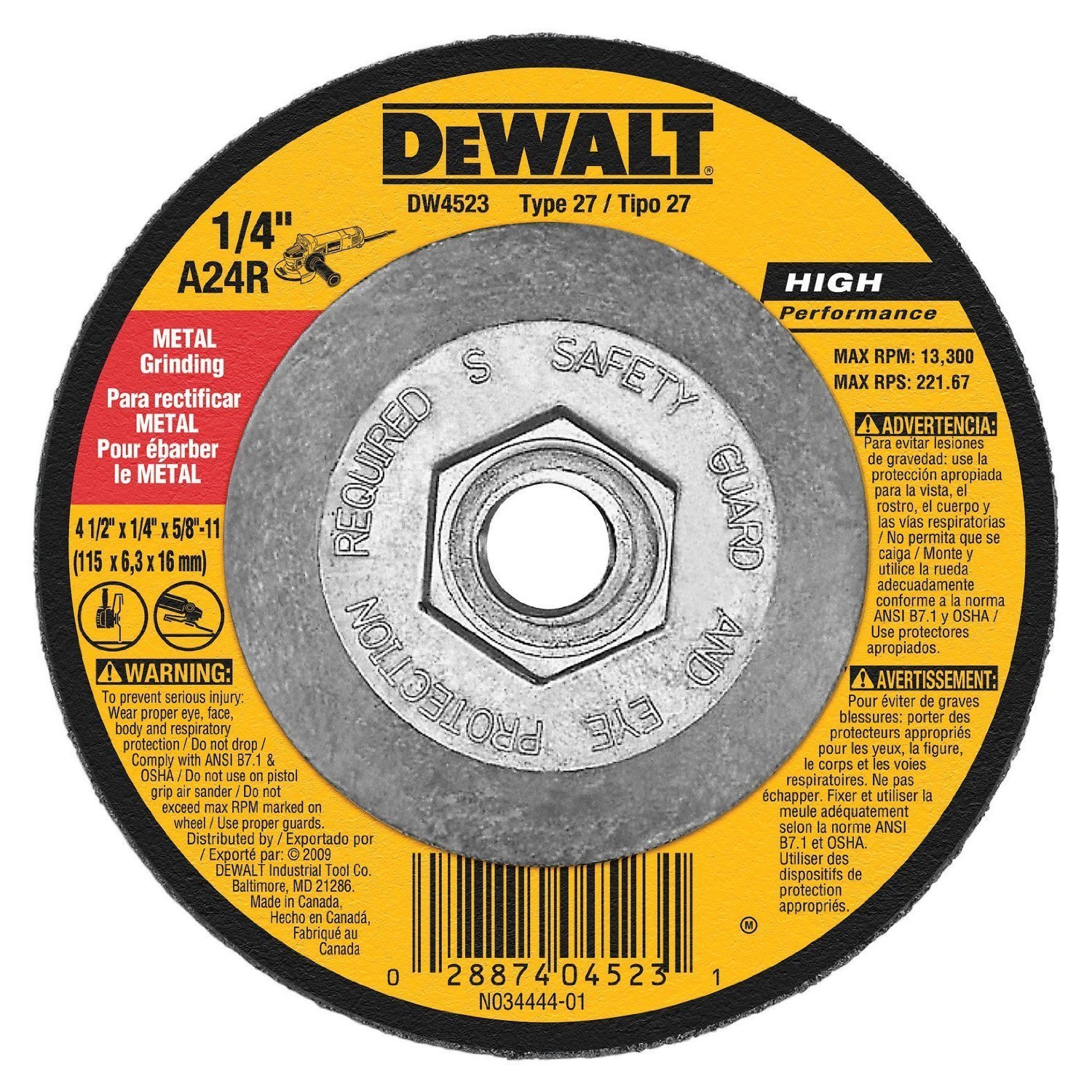 DEWALT 1 Count (Pack of 6) / 1 / 6 Cut-Off Wheels