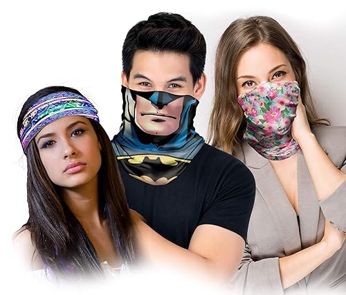 Miniatura 17 de Spoontiques Slytherin - Pañuelo multifuncional, diadema, banda para el cabello, polaina y bufanda