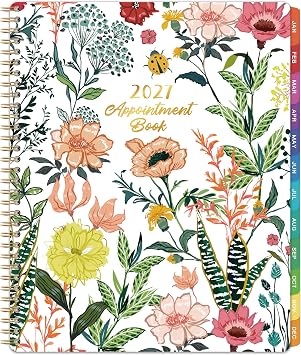 2027 Appointment Book/Planner - 2027 Daily Hourly Planner, Jan 2027 - Dec 2027, Weekly Appointment Book, 8.5" x 11", 30-Minute Interval, Lay-Flat, Ample Space with Notes & To-Do Lists
