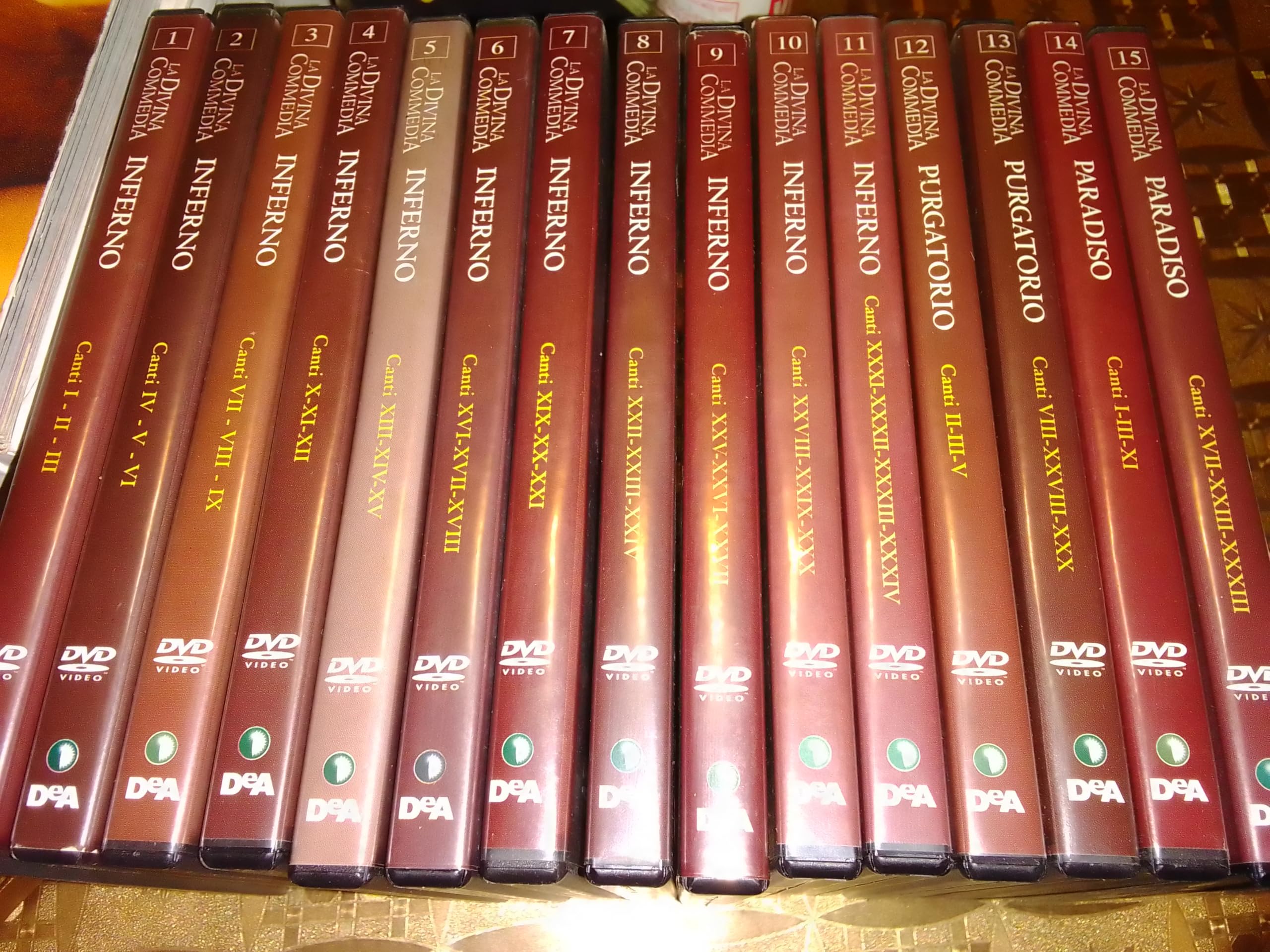 La Divina Commedia 15 Dvd
