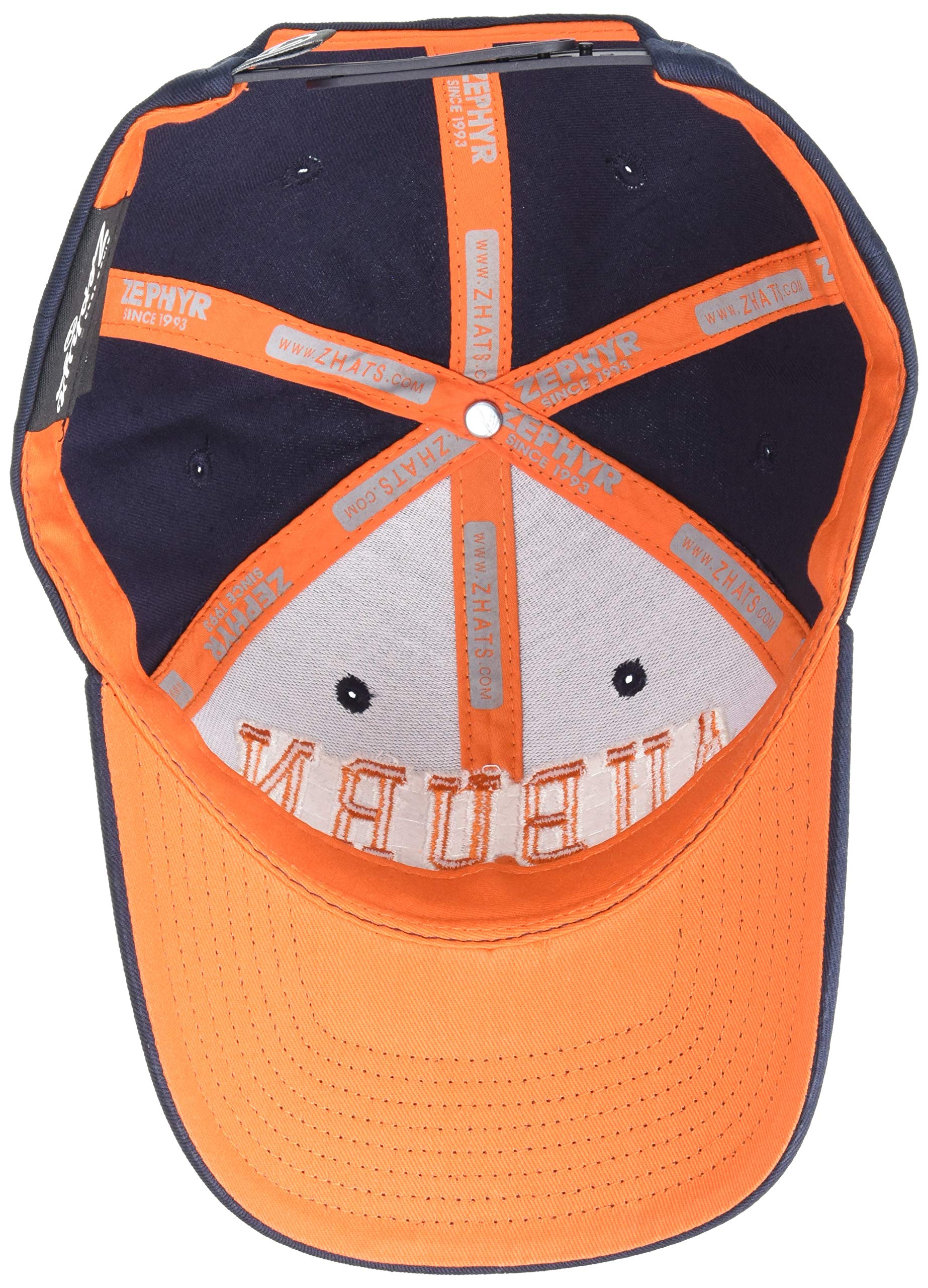 NCAA Auburn Tigers Mens Broadway Cotton Hat, Primary Team Color, Adjustable