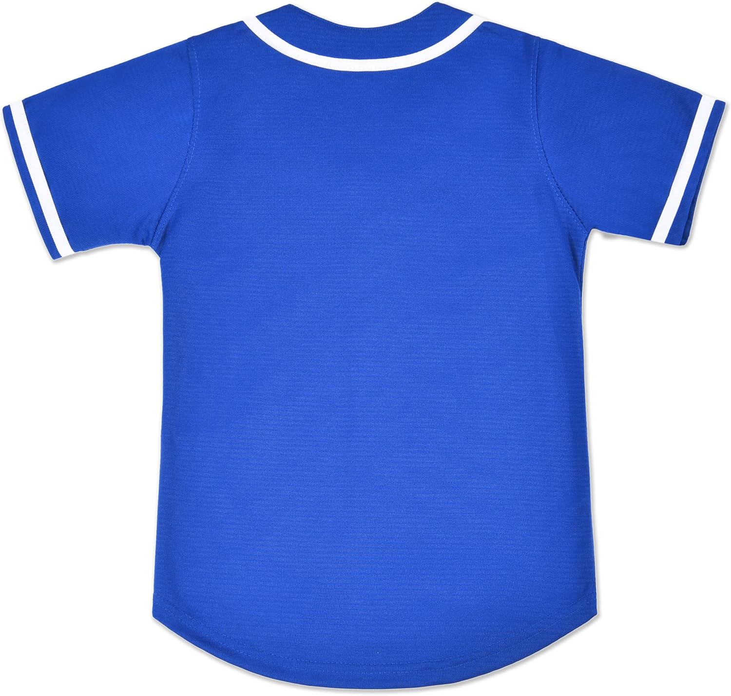 Kids Baseball Jersey Button Down Hip Hop Personalized Sport T Shirts Tops Baseball Shirt for Boys Girls Toddler 2T-12Y - Image 2